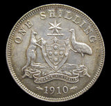 Australia Edward VII 1910 Shilling - EF