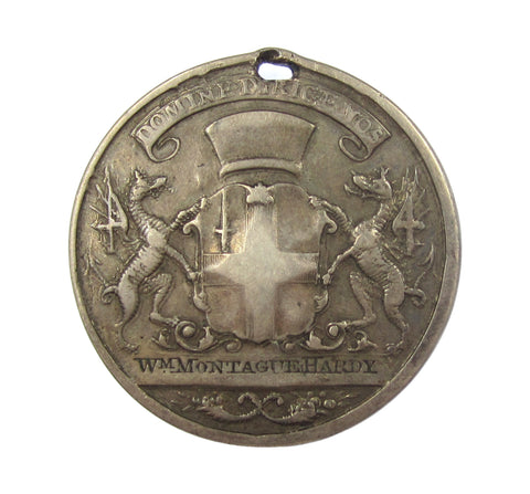 1801-1815 Stock Brokers Pass Silver Medal By Milton - Naylor Type 5