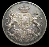 Victoria Stock Brokers Pass Silver Medal By Wyon - Naylor Type 7