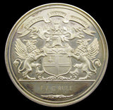 1972 New Stock Exchange Silver Brokers Pass Medal - Cased