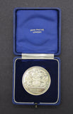1972 New Stock Exchange Silver Brokers Pass Medal - Cased
