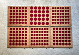 14 Tray Mahogany Coin Cabinet - Peter Nichols Pheon