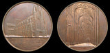 c.1860 Cased Set Of 5 British Cathedrals Medals - By Wiener