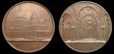c.1860 Cased Set Of 5 British Cathedrals Medals - By Wiener