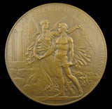 France c.1880 School Of Architecture 78mm Medal - By Chaplain