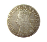 Charles II 1660-1685 Maundy Fourpence - GF