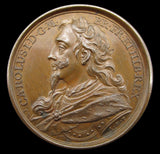 1649 Charles I Death & Memorial 41mm Medal - By Dassier