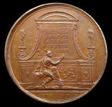 1685 Charles II Memorial 41mm Medal - By Dassier