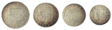 Charles II 1660-1685 Undated Milled Maundy Set