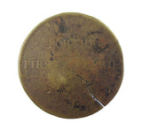1671 Charles II Drury Lane Theatre Royal Copper Token