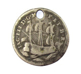 c.1716 James III The Old Pretender 20mm Silver Touchpiece