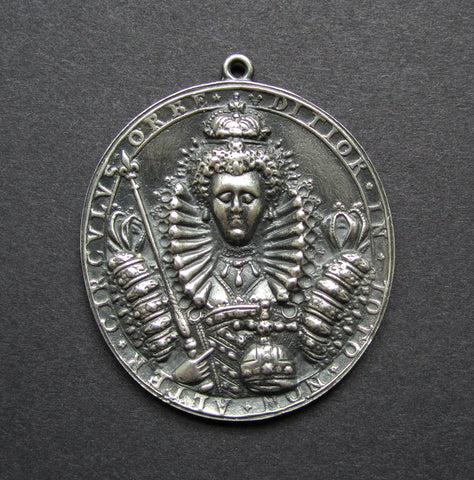 1588 Spanish Armada 'Dangers Averted' Naval Reward Medal - Cased
