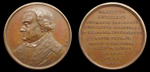 Switzerland c.1720 Set of 8 x Protestant Reformer's Medals - Dassier