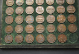 1731 Dassier's Kings & Queens Of England Set Of 34 Medals - Cased