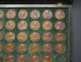 1731 Dassier's Kings & Queens Of England Set Of 34 Medals - Cased