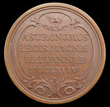 1744 Edmund Halley 55mm Bronze Medal - By Dassier