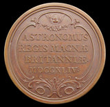 1744 Edmund Halley 55mm Bronze Medal - By Dassier