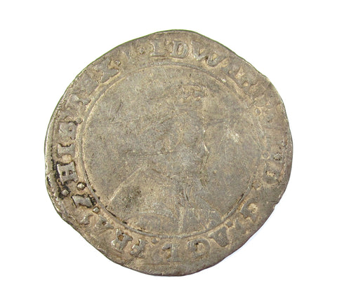 Edward VI 1549-1550 Shilling - mm Arrow - Fine
