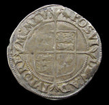 Elizabeth I 1560-1561 Shilling - mm Martlet - VF