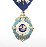 1935 National Federation of Fishmongers Silver President’s Neck Badge