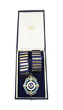 1935 National Federation of Fishmongers Silver President’s Neck Badge