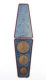 France 1867 Paris Universal Exposition Cased Set of 3 Medals