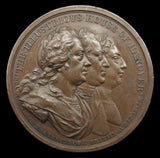 1814 Illustrious House of Hanover 50mm Medal - By Mossop