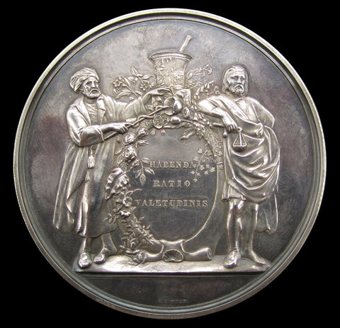 1852 & 1891 Pharmaceutical Society Of Great Britain Silver Medal Pair