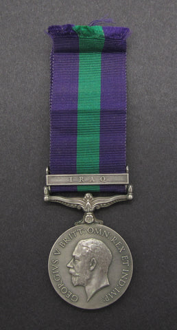 George V General Service Medal - Iraq Clasp - Duplicate