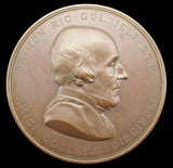 1871 King's College London 76mm Jelf Medal - By Wyon