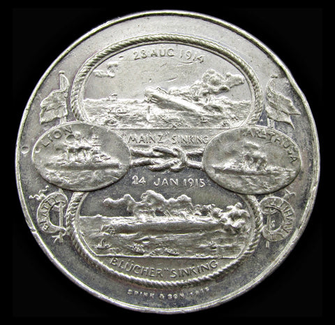 1915 Naval Actions At Heligoland Bight & Dogger Bank Medal