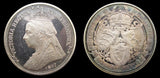 1837-1937 Coronations & Jubilees 7 Silver Medal Set - By Pinches