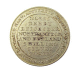 19th Century Leicester Morgan’s Silver Shilling Token - D2