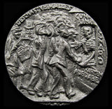 1915 Sinking Of The S.S Lusitania Cased Medal - By Goetz