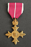 George V M.B.E Member Of The British Empire Gilt Medal - Cased