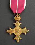 George V M.B.E Member Of The British Empire Gilt Medal - Cased