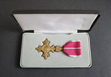 George V M.B.E Member Of The British Empire Gilt Medal - Cased