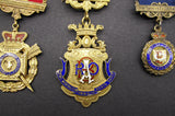 Royal Antediluvian Order Of Buffaloes Group Of 3 Silver Medals