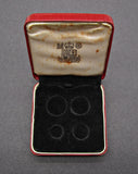 Royal Mint Maundy Money Red Hard Case With Royal Crest