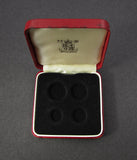 20th Century Royal Mint Undated Hard Case For 4 Coin Maundy Set