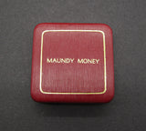 Maundy Money Red Hard Case For Four Coins