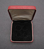 Maundy Money Red Hard Case For Four Coins