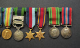 WWI / WWII / Afghanistan 8 Miniature Medal Set
