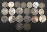 Bulk Lot Of 21 x Victoria - George VI Silver Coronation & Jubilee Medals