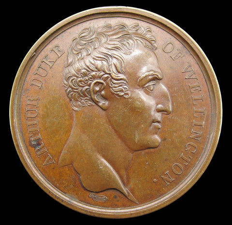 1813 Surrender Of Pamplona 41mm Medal - By Brenet