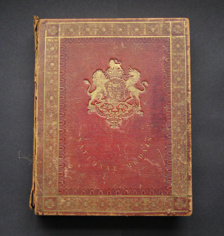 1820 Mudie National Series Original Book Case For Set Of 40 x Bronze Medals