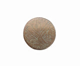 1767 Engraved Token For The Murder Of Wolf Myers