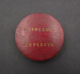 France 1804 Napoleon Empereur Uniface Cliche Cased Medal - By Andrieu