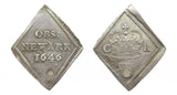 Charles I 1646 Newark Sixpence - GVF