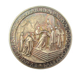 Italy Papal States 1953 Pius XII 44mm Cased Silver Medal